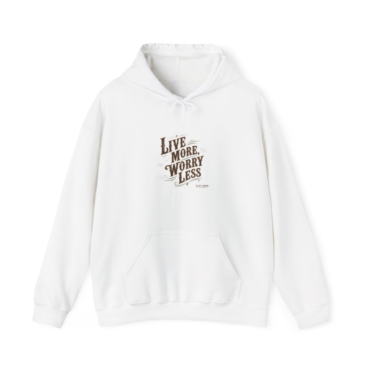 Riley Green "Live More, Worry Less" Hoodie