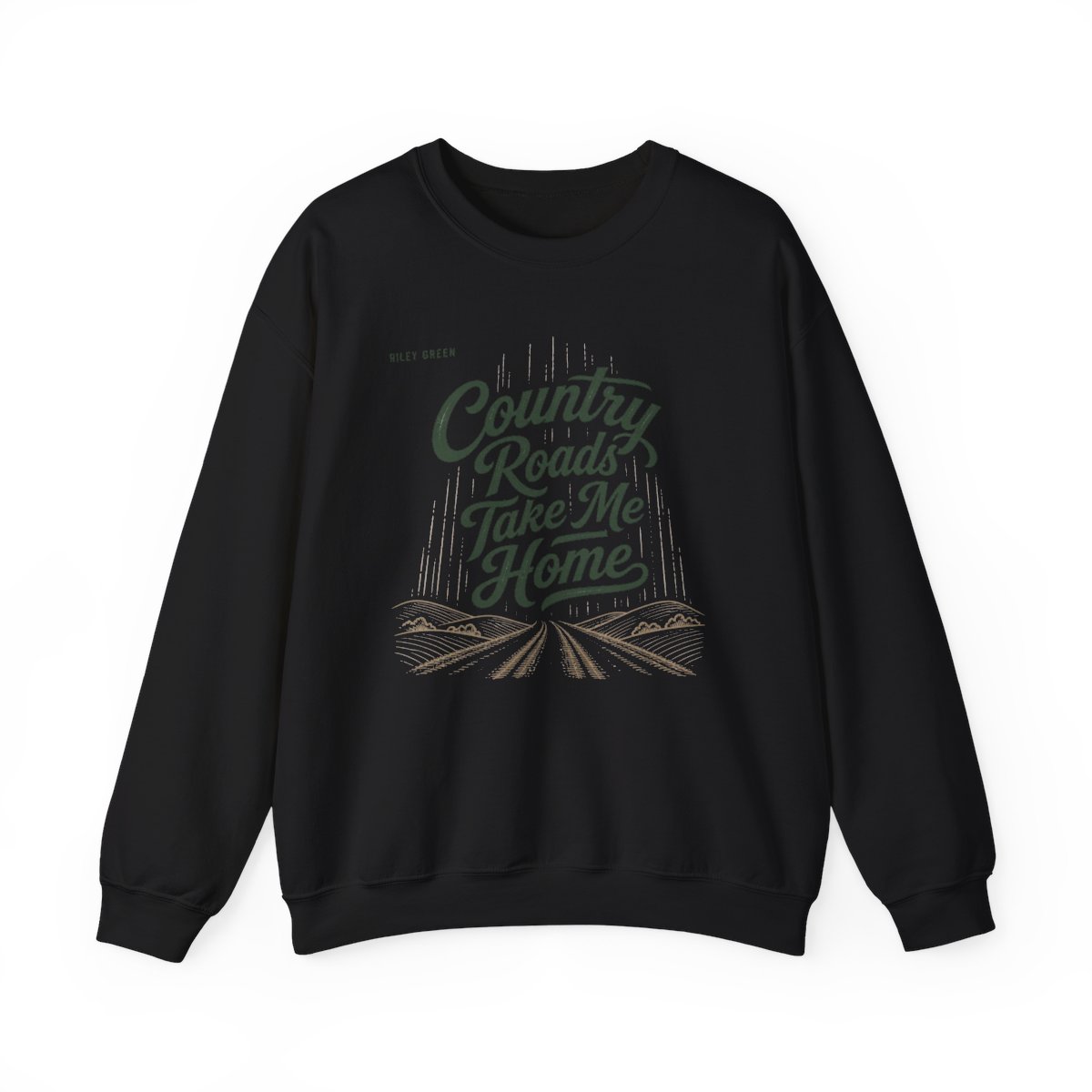 Riley Green "Country Roads Take Me Home" Crewneck