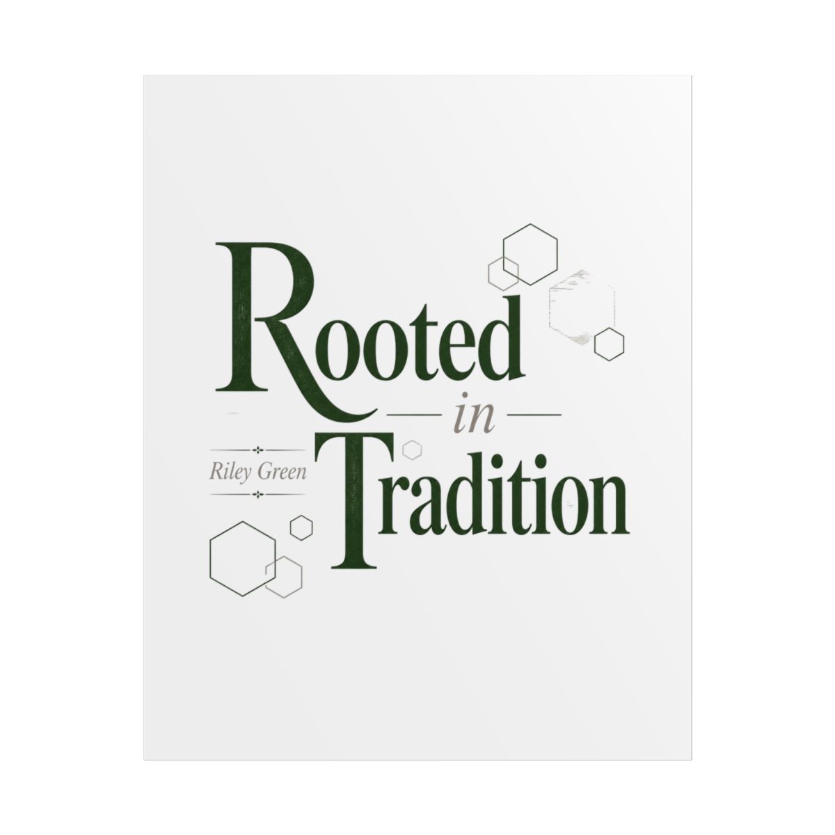 Riley Green "Rooted in Tradition" Poster