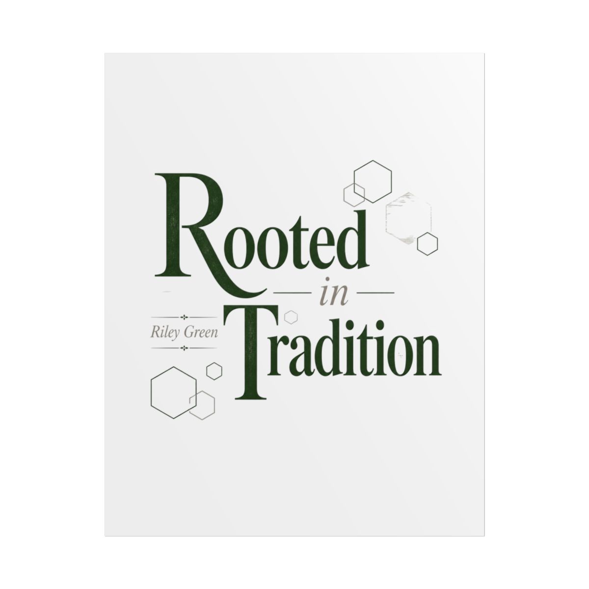 Riley Green "Rooted in Tradition" Poster - alternate angle 1, merchandise