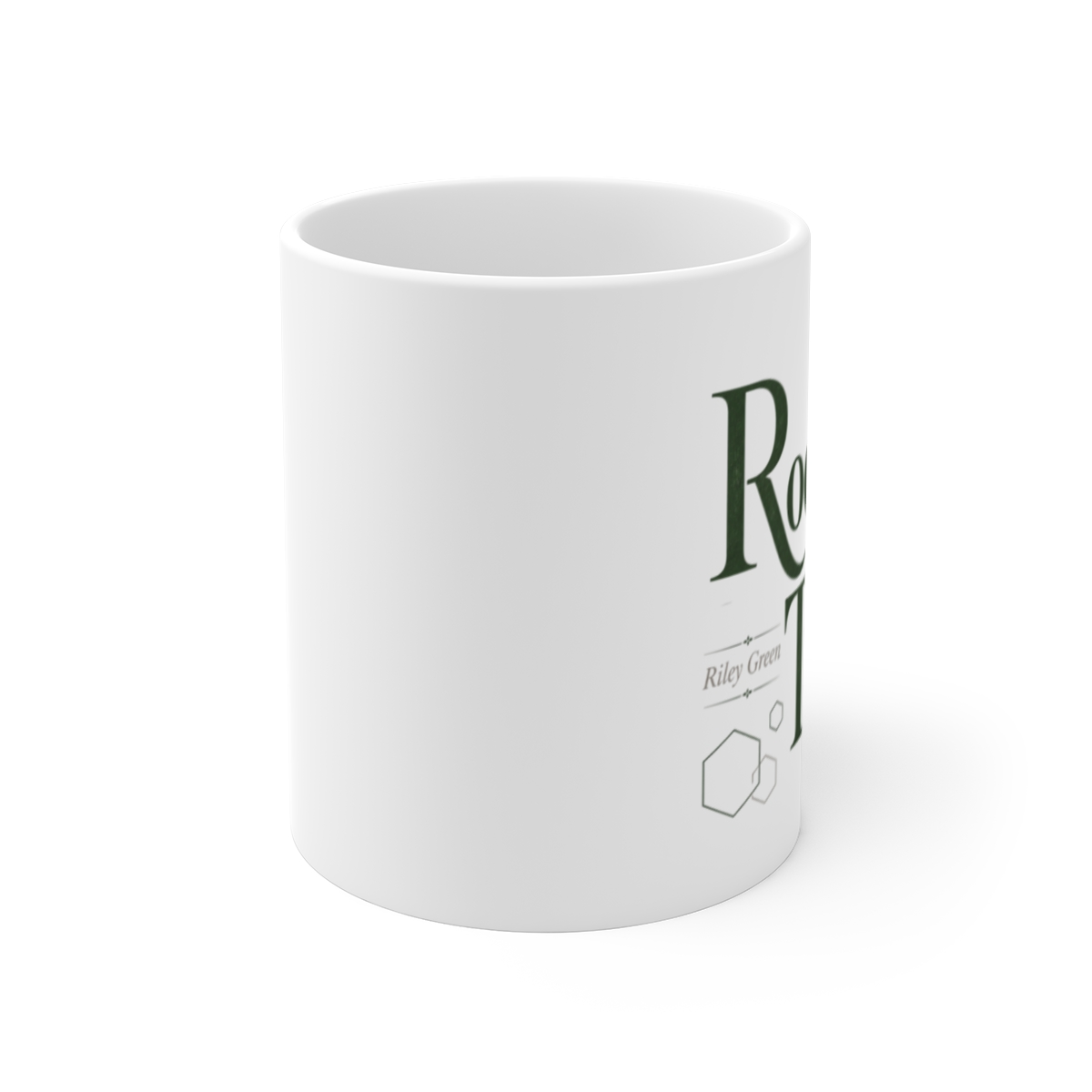 Riley Green "Rooted in Tradition" White Mug - alternate angle 1, merchandise