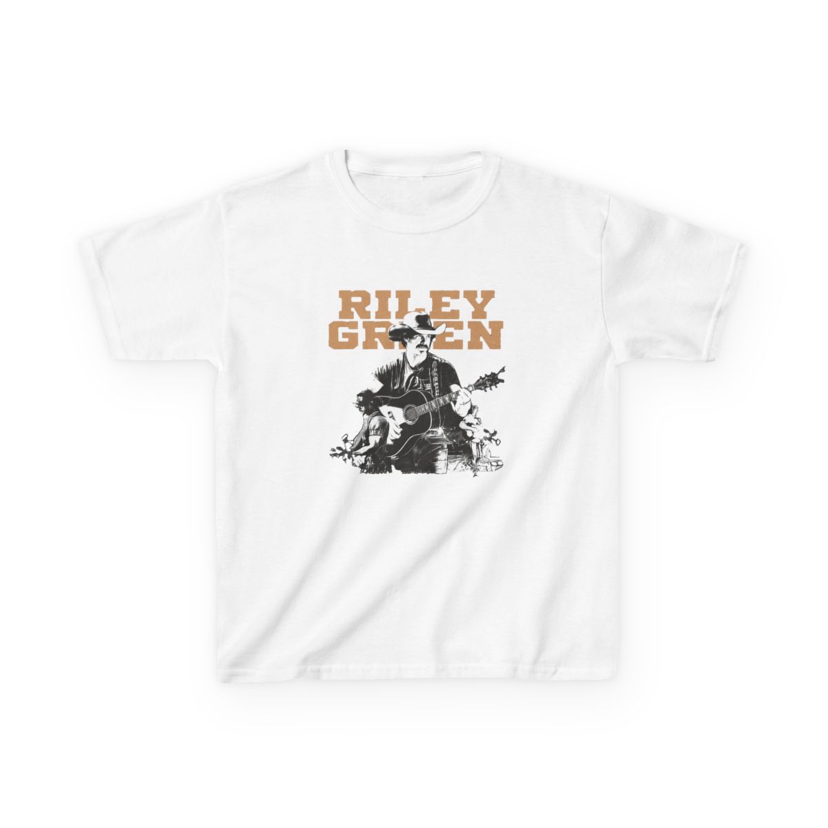 riley green merch Kids T-Shirt - alternate angle 5, merchandise