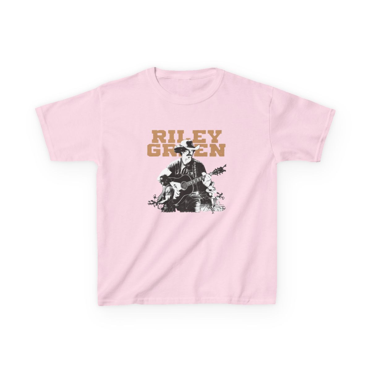 riley green merch Kids T-Shirt - alternate angle 4, merchandise